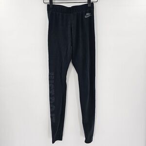 Nike leggings xs black just do it logo gym workout athletic